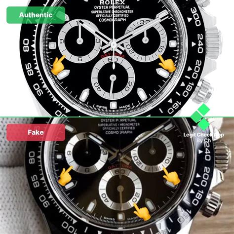 fake rolex daytona vs real|rolex daytona knockoff.